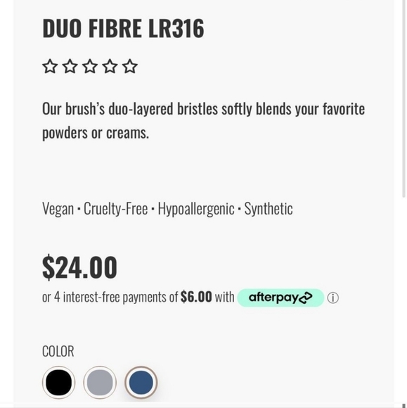 Laruce Makeup Brush Duo Angle LR304 + Duo Fibre LR316 NEW - Picture 4 of 5